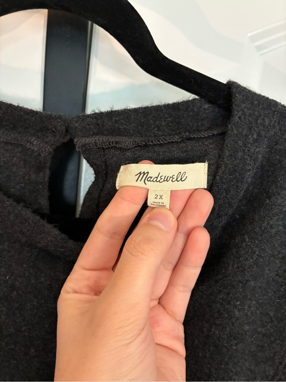 Madewell Gothic Top Puff Sleeves, Long Soft, Long Vintage Inspired Cuffs 2X - Picture 7 of 9